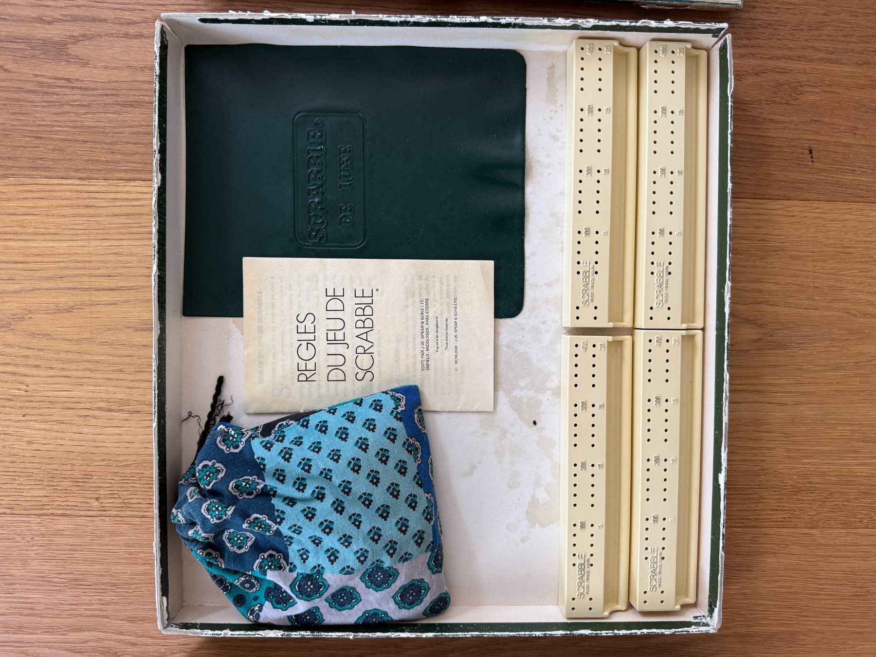 Jeux: Scrabble De Luxe modele special – D'occasion à Founex par MaevaMatahi 2