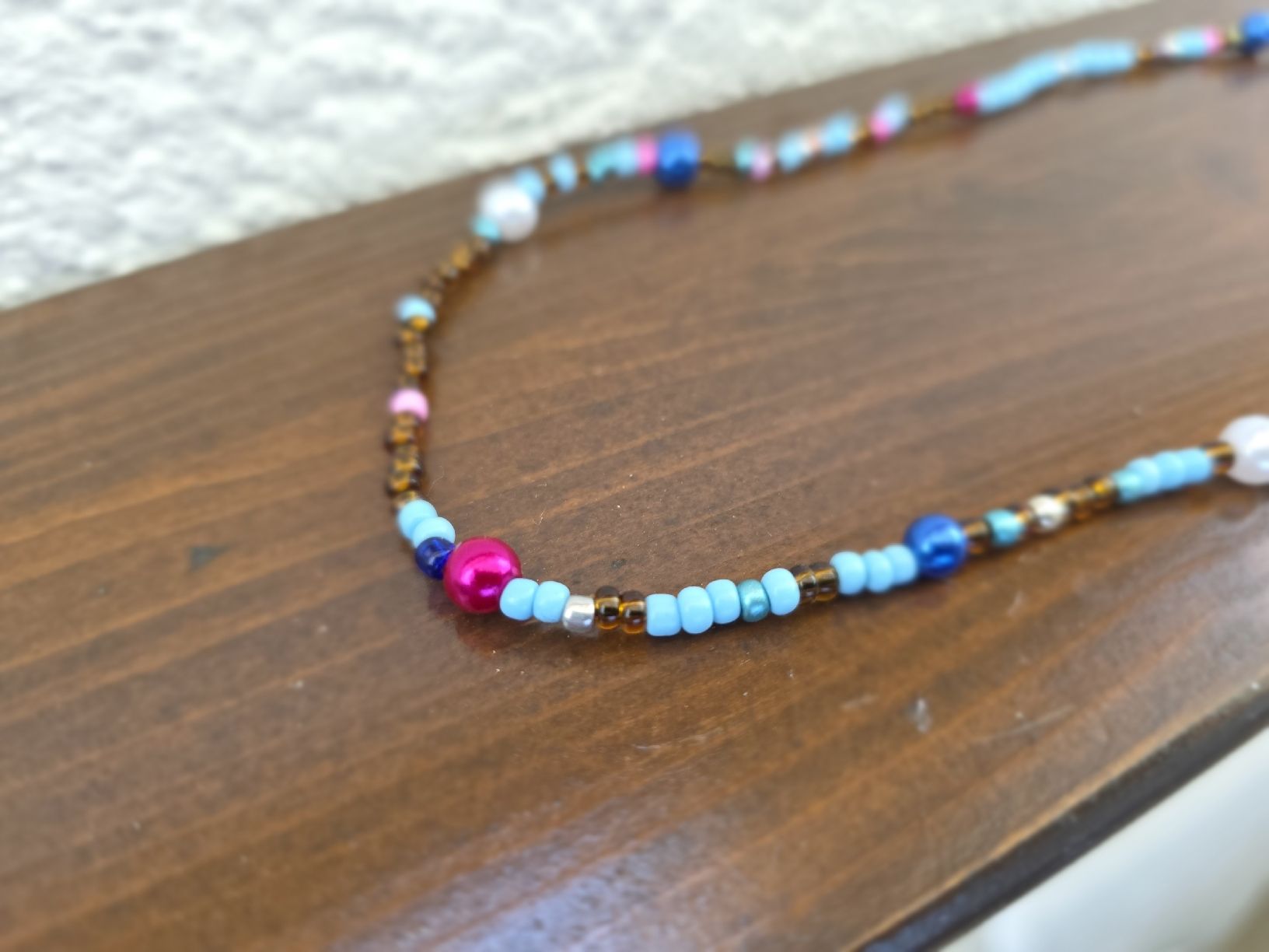 Ketten: Beaded Chocker handmade – Neu (gemäss Beschreibung) aus Interlaken von NataliiaS 5