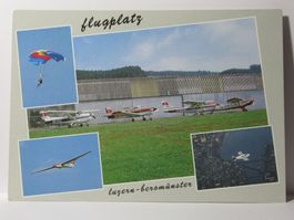 Flugzeug , Flugplatz Luzern - Beromünster