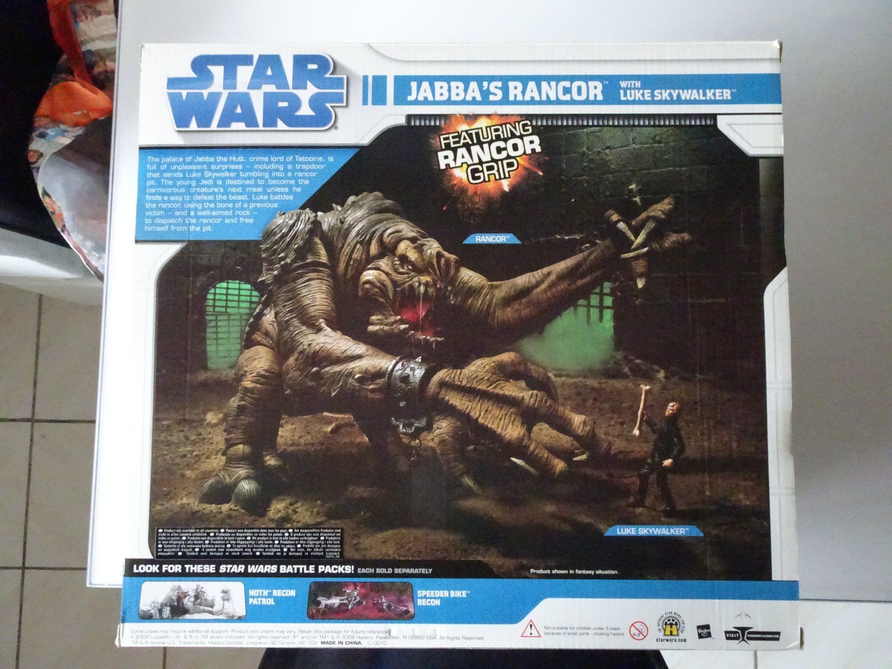 Star Wars Statuette: Hasbro Star Wars Rancor / Luke – Nuovo e nell'imballaggio originale da Eriswil venduto da ANGELHEART01 1