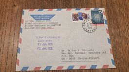 1976 Concorde Erstflug  Rio de Janeiro -Paris Zuleitung Daka