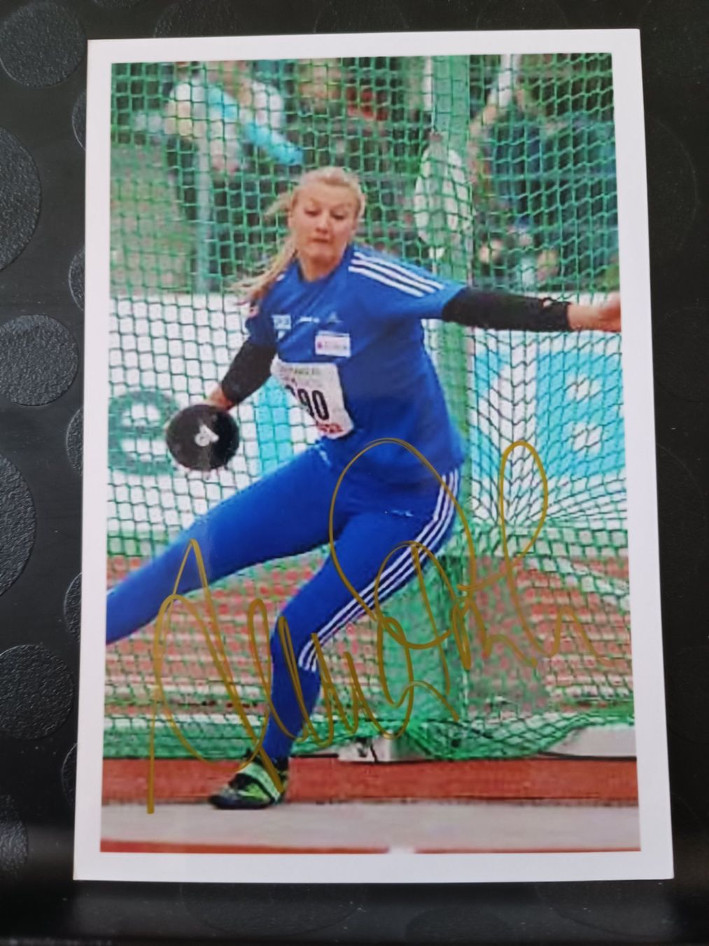 Autografi: Anna Rüh- Leichtathletik – Usato da Menziken venduto da Artographs