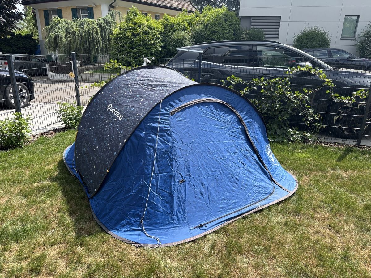 Decathlon Tende : QUECHUA 3-person camping tent – Usato da Dübendorf venduto da gui_6svt 1