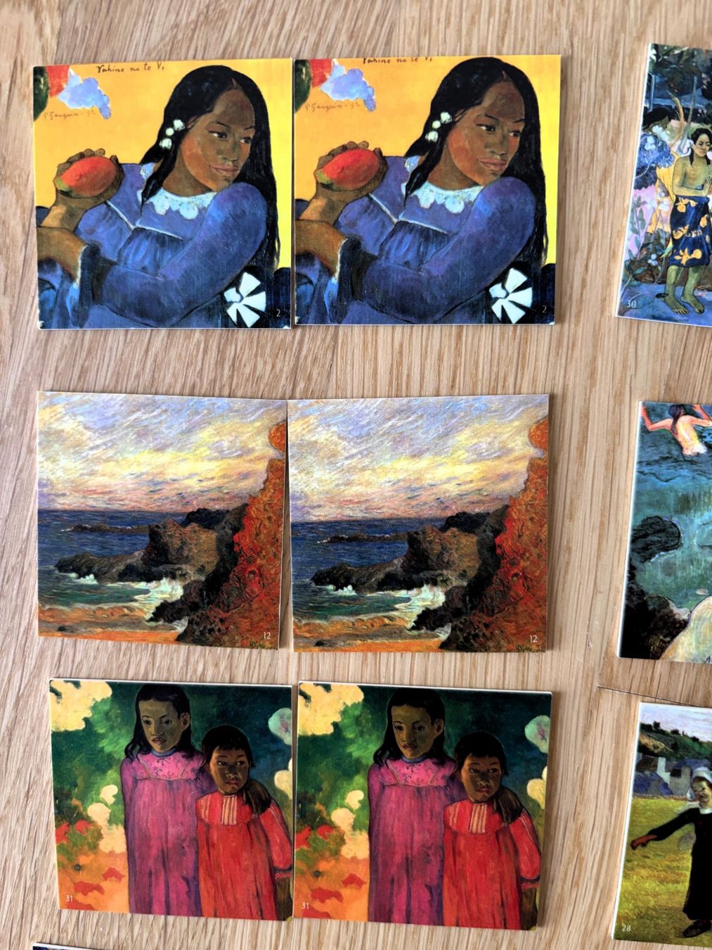 Spiele: Paul Gauguin Memo - E.A. Seemann – Gebraucht aus Riehen von martinaaebersold 5