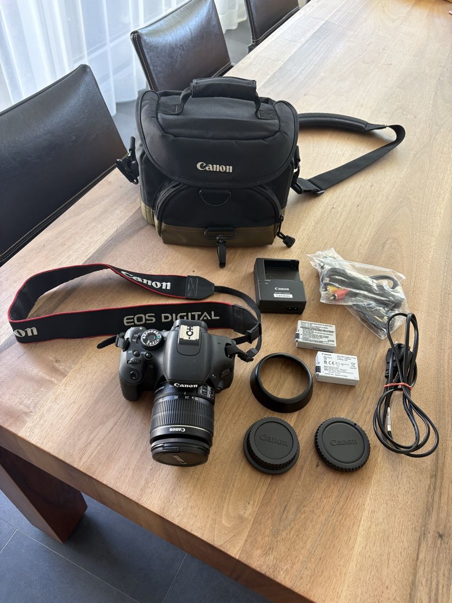 Canon Fotocamera: Canon EOS 600D mit Fototasche & Stativ – Usato da Steinhausen venduto da Alphorn65