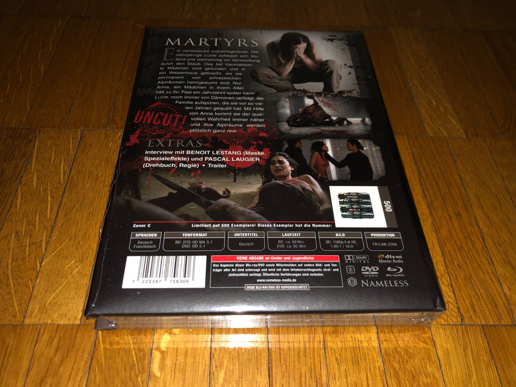 Alle DVDs: Martyrs - MEDIABOOK - C - WATTIERT - UNCUT – Neu und originalverpackt aus Basel von havsok 1