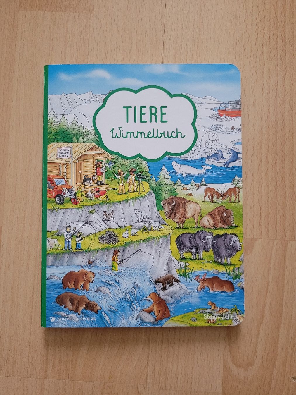 Libri: Tiere Wimmelbuch – Usato da Perlen venduto da Safari_23