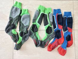 FALKE Skisocken 3 Paar Gr. 31–34