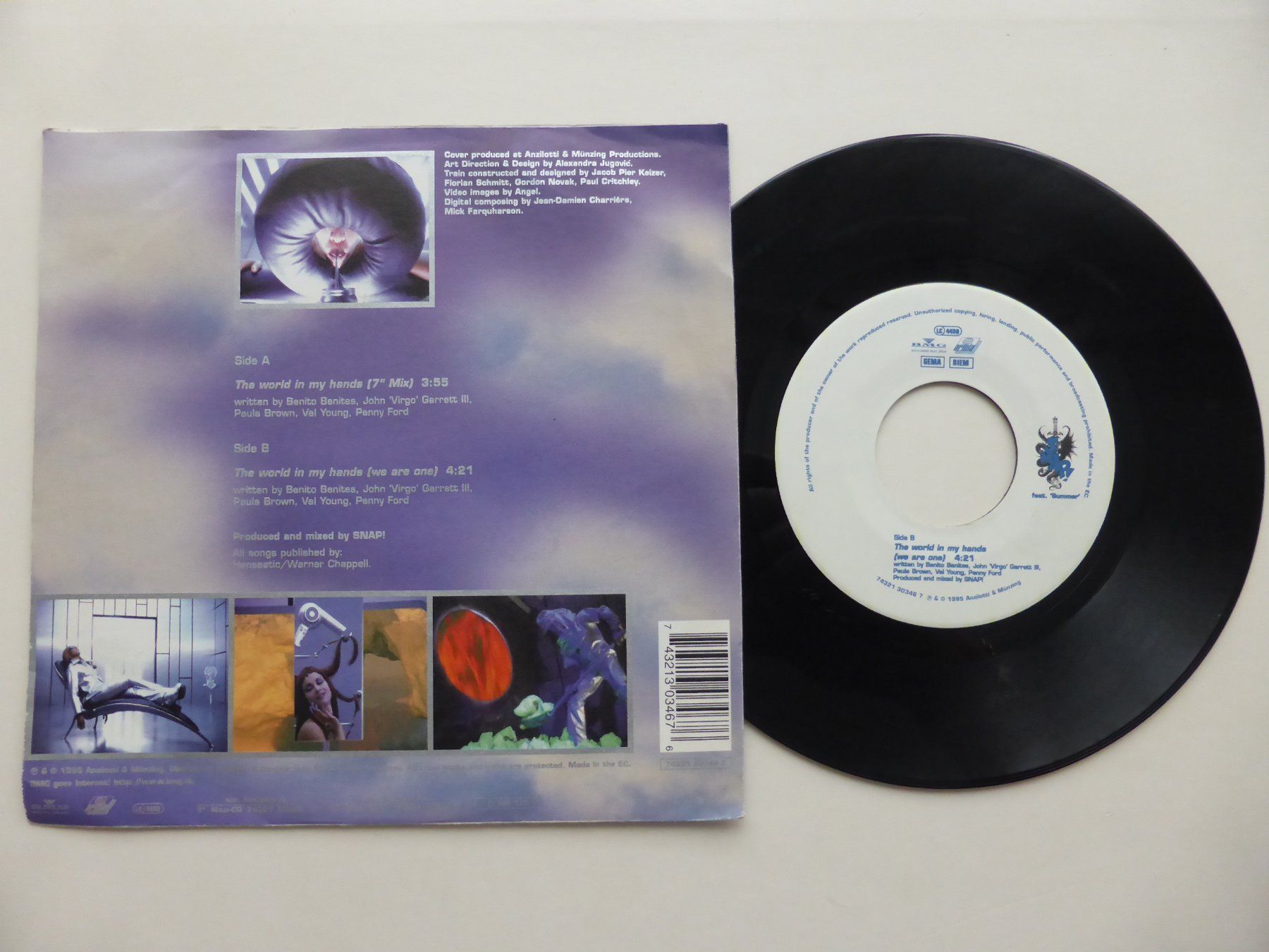 Dischi in vinile: VINYL SINGLE   SNAP – Usato da Küssnacht am Rigi venduto da Mondkinder 1