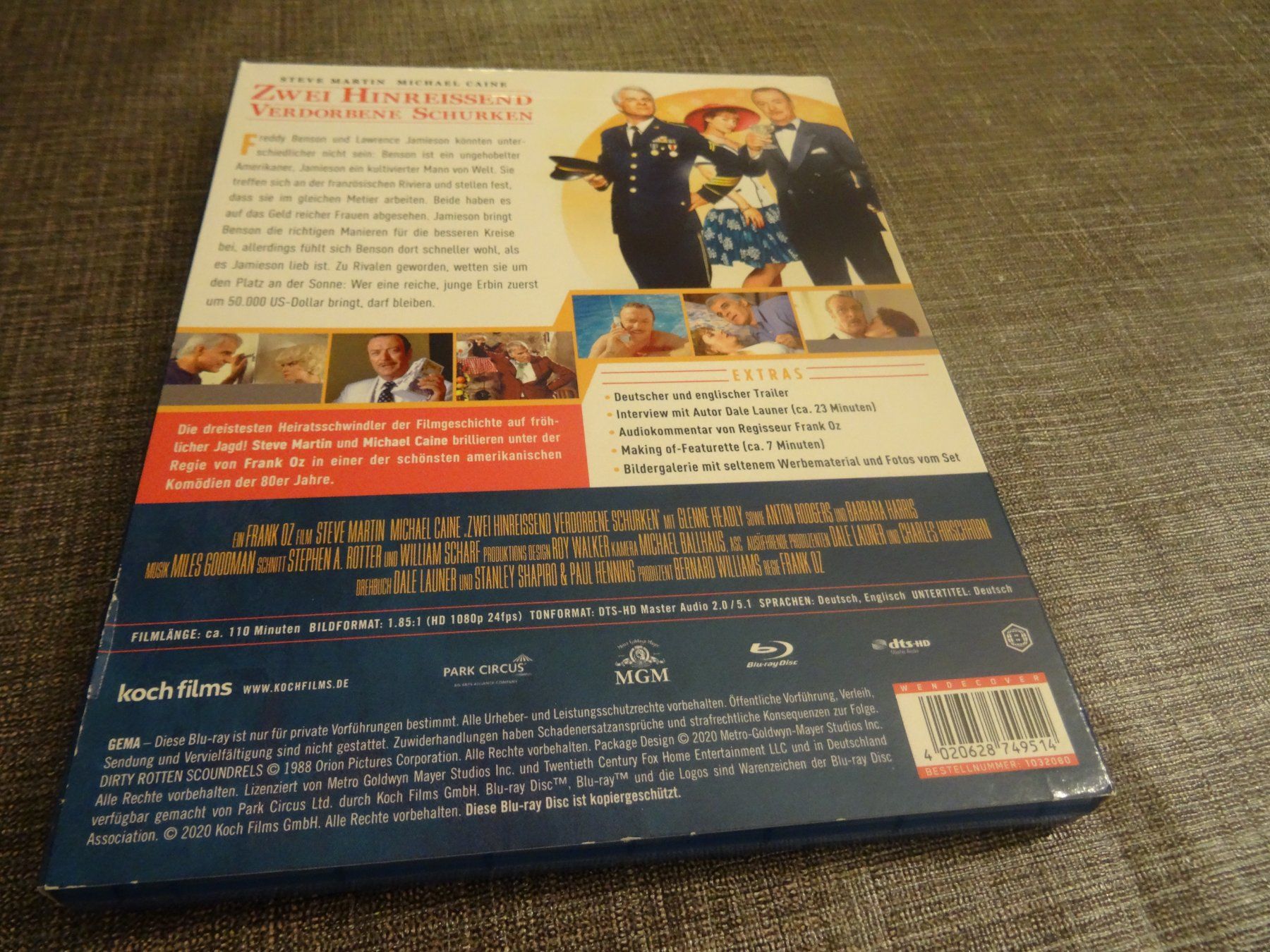 Alle DVDs: Zwei hinreissend verdorbene Schurken Blu-ray – Gebraucht aus Olten von Disc-Verkauf 1