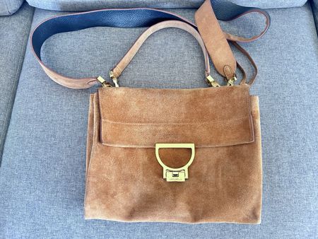 Coccinelle cognac braune Leder Tasche