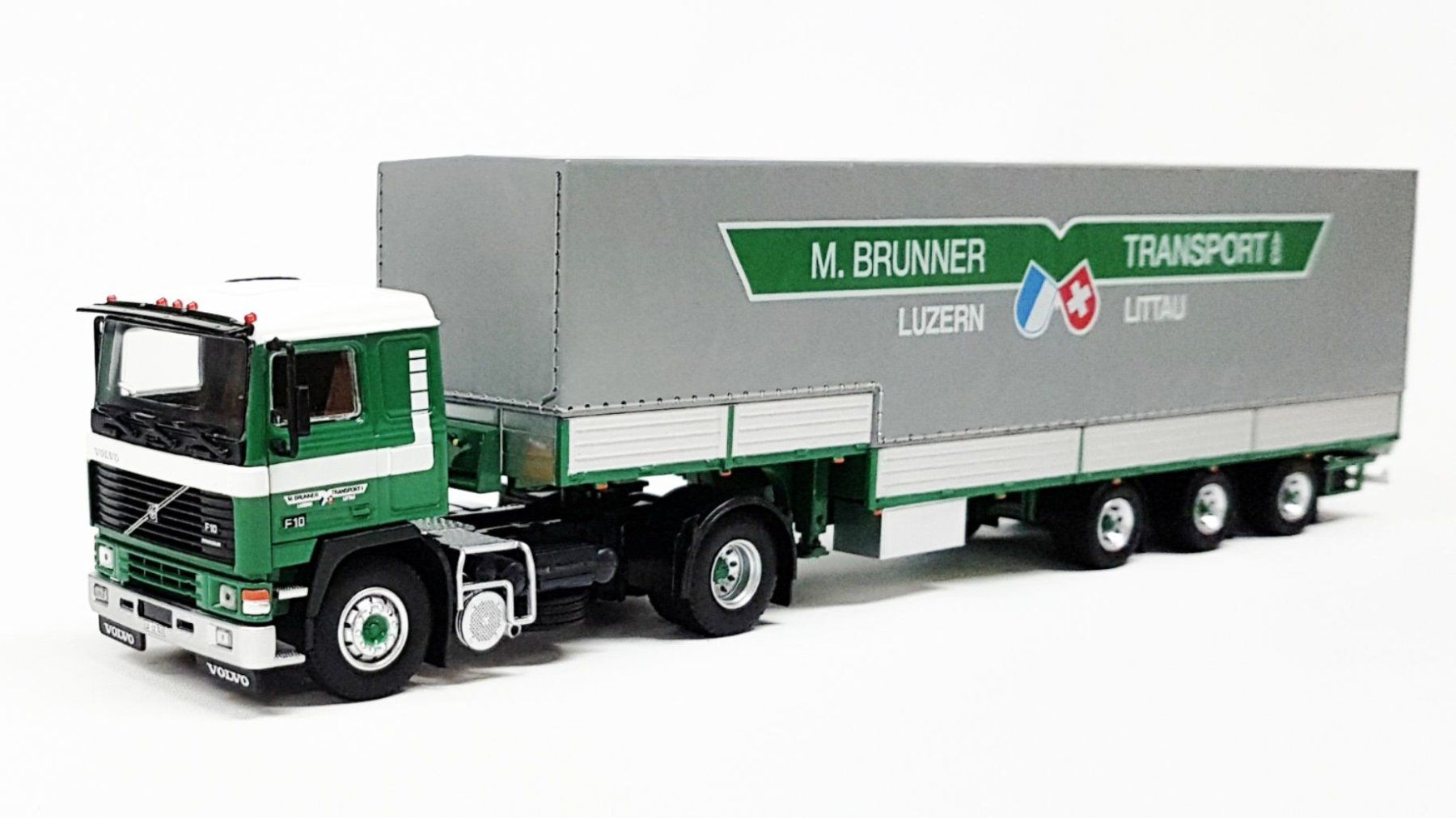 Tekno Modellbausätze & Standmodelle: 1:50 Tekno Volvo F10 "Brunner" – Neu und originalverpackt aus Affoltern am Albis von Modellshop-8910