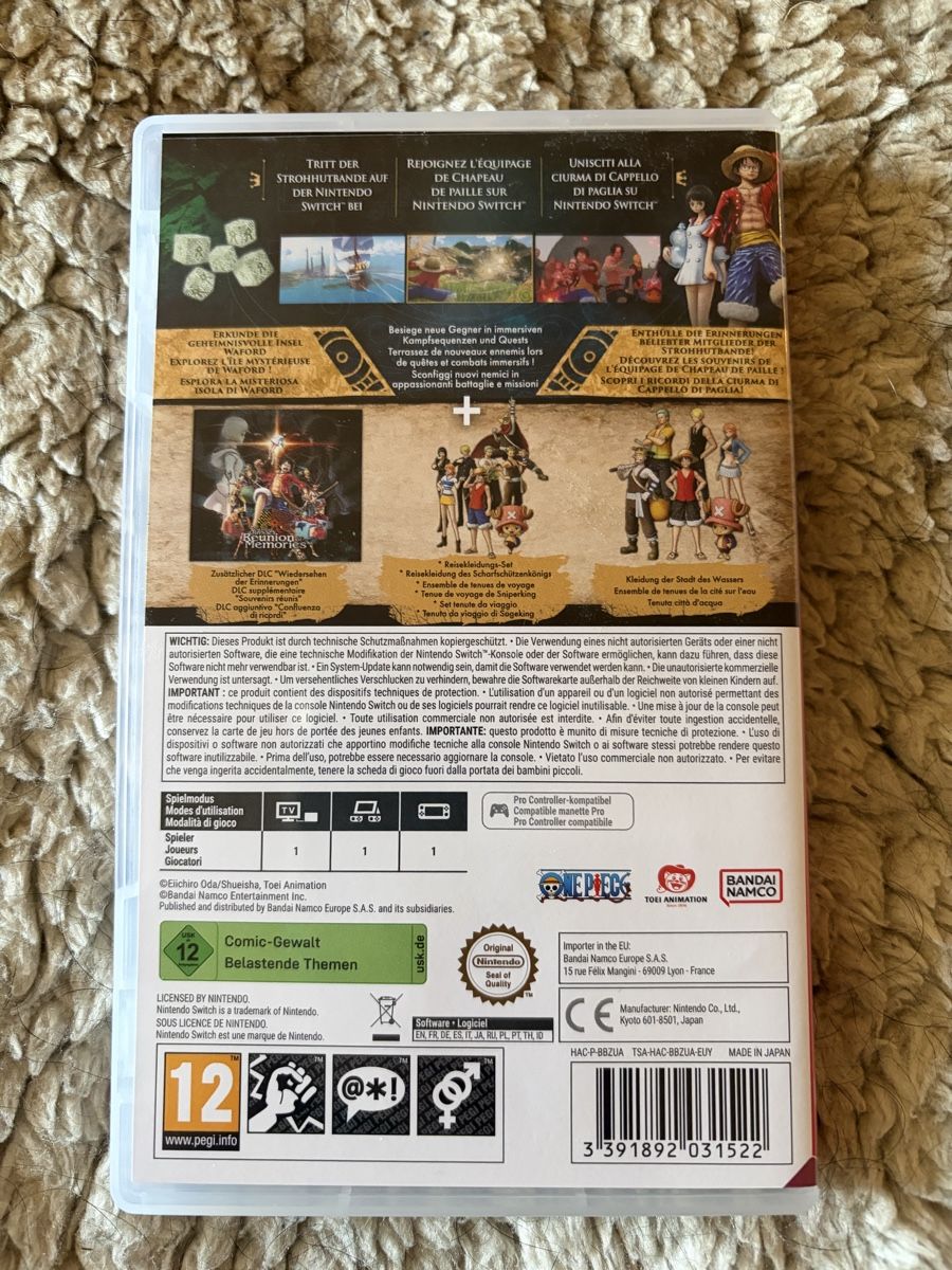 Nintendo Spiele: One Piece Odyssey Nintendo Switch – Neu (gemäss Beschreibung) aus Saas-Fee von LPB93 1