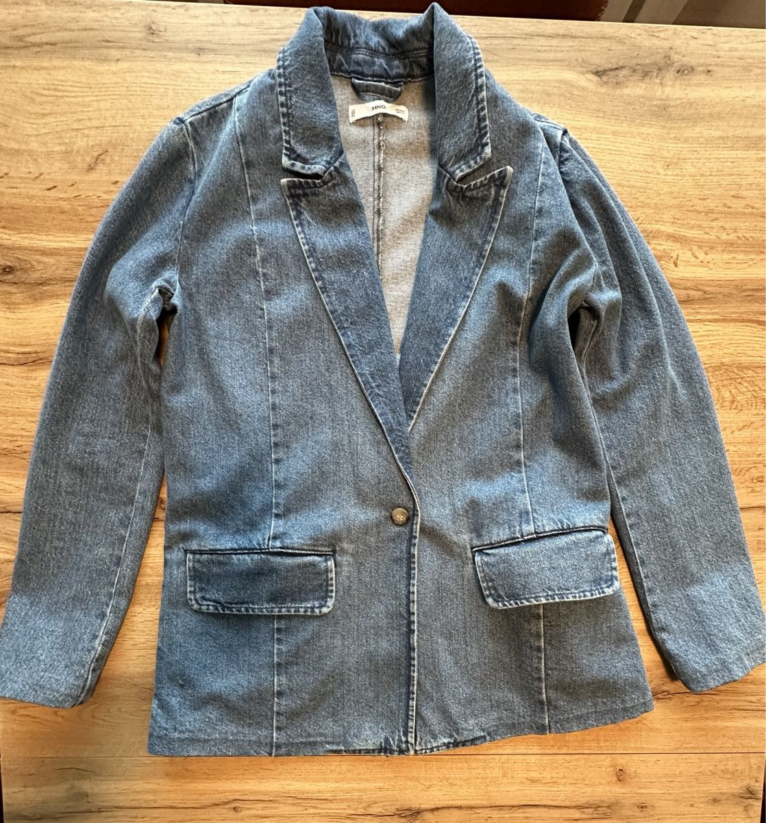 Mango Giacche: Mango Denin Blazer – Usato da Urdorf venduto da fairfashion 2
