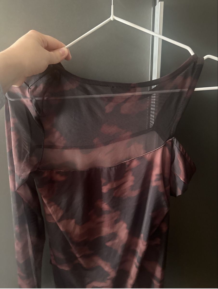 Tops: Gemusterter Mesh-Body – D'occasion à Turgi par pa.ti.d 3