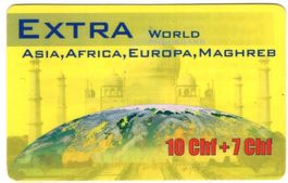 EXTRA WORLD - Prepaid Telefonkarte