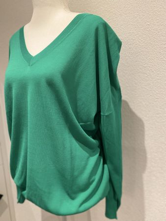 Zara Pullover,Grün, V-Ausschnitt,Neu,Damen, Oversized.neu !