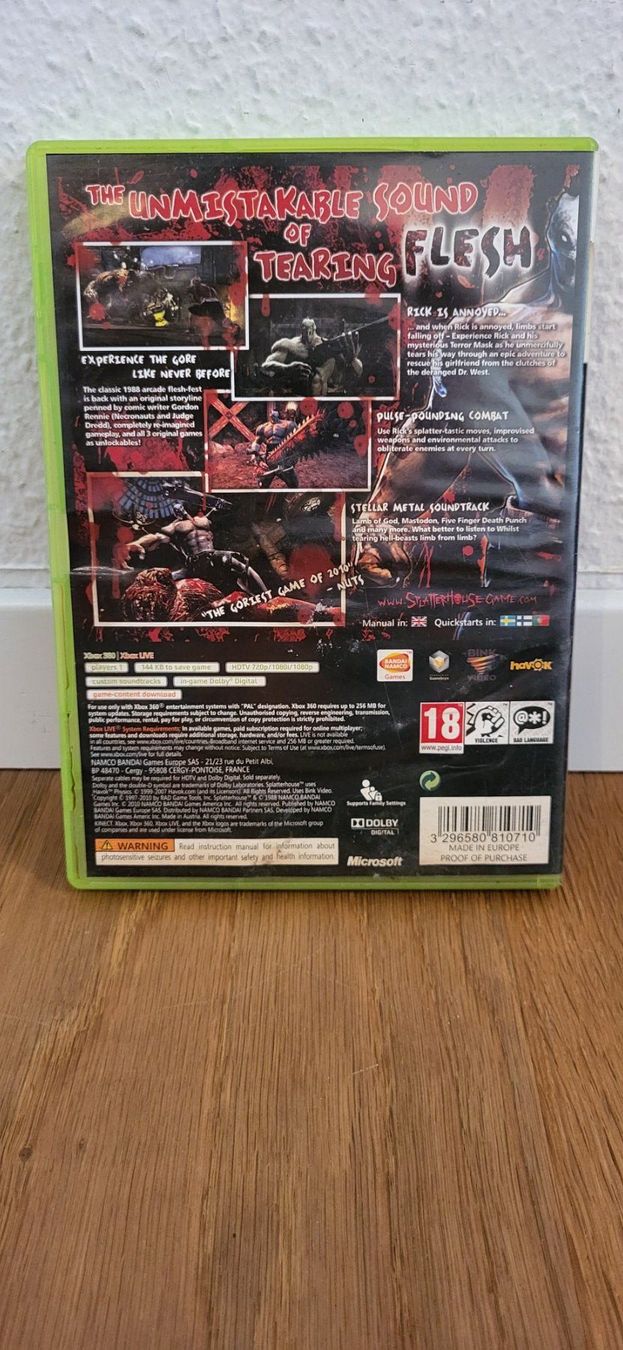 Microsoft Giochi: Xbox 360 - Splatterhouse – Usato da Münsingen venduto da DigitaleSpielecke 1