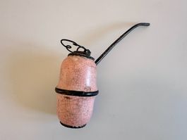Ancienne pipe à opium rose - décoration