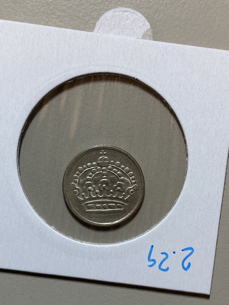 Tutti le monete: Suède - 25 Öre - 1956 - AG – Usato da Payerne venduto da Mike1682 1