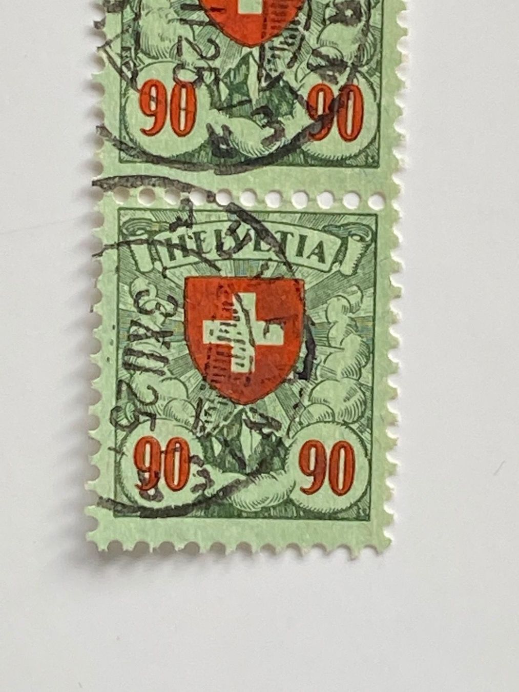 Tutti i francobolli: 163, Dreierstreifen Auvernier – Usato da Aarau venduto da hilde47 3