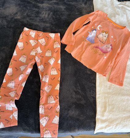 Gruseli Pyjama Set Gr. 122 Geistermotiv Grusel