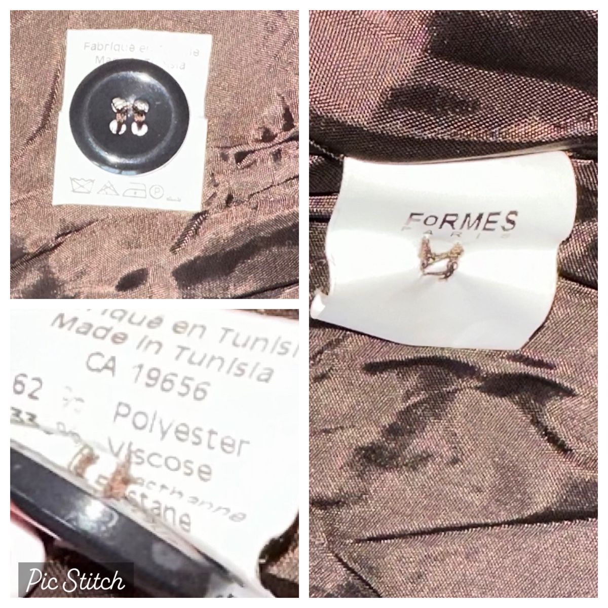 Giacche: FORMES PARIS BLAZER GR. 38 – Usato da Unteraegeri venduto da MH203 9