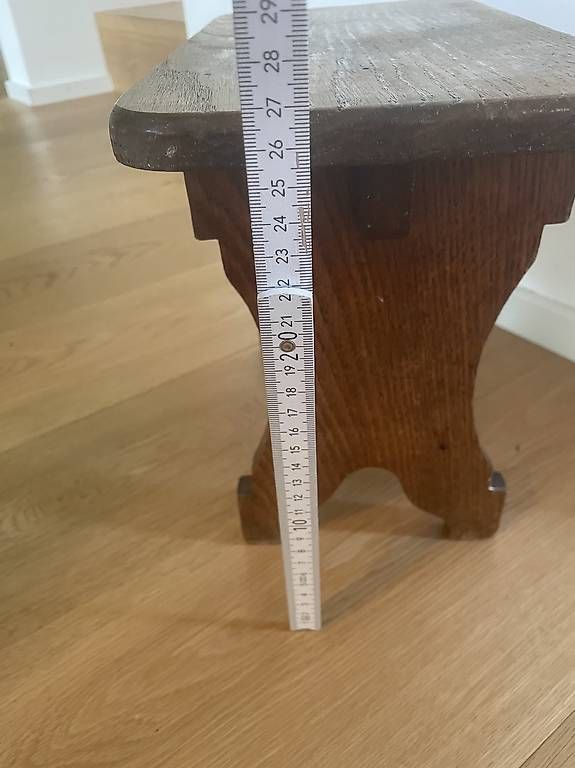 Hocker: Holz Hocker Vintage "Schemeli" – Gebraucht aus Rombach von ryuko 4