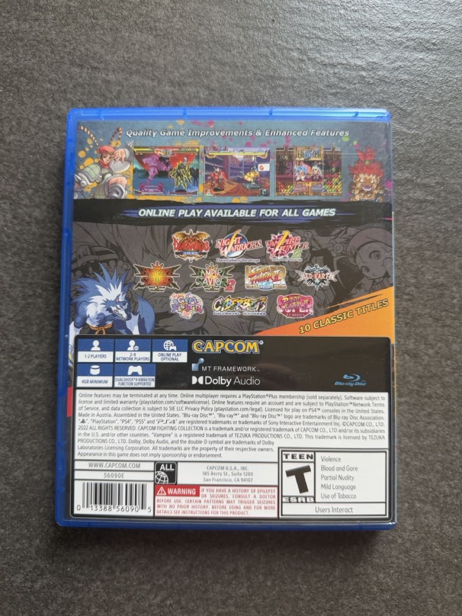 Sony Spiele: Capcom Fighting Collection PS4 – Gebraucht aus Zürich von cENS0R 1