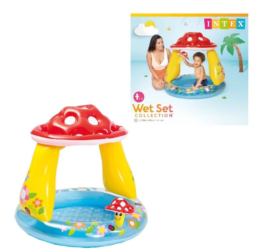 Intex Piscine: Intex Kinder Planschbecken Pilz mit Dach – Usato da Bülach venduto da tet_nq2w
