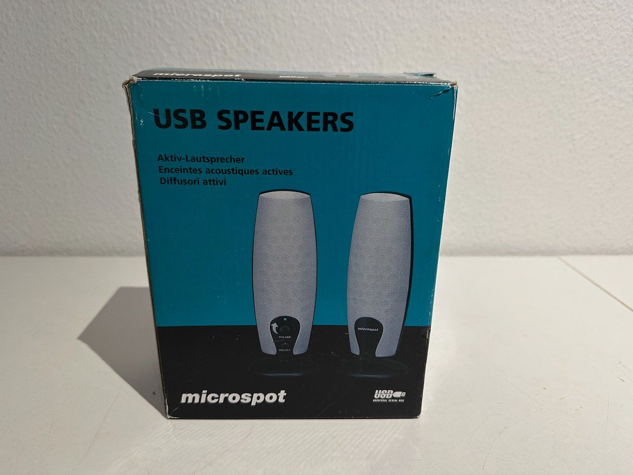 Microspot Casse acustiche: Microspot USB Aktiv-Lautsprecher – Nuovo e nell'imballaggio originale da Zürich venduto da psoluch 2