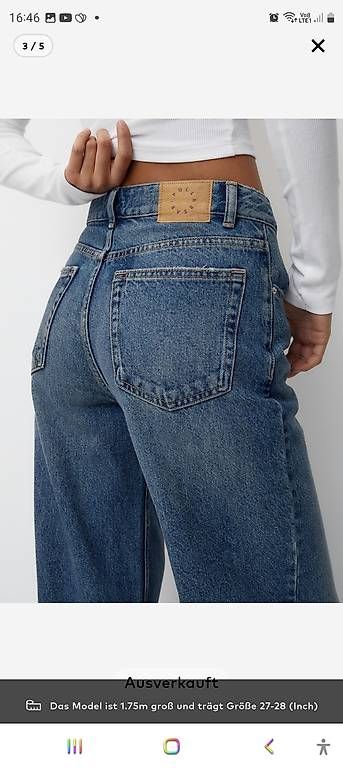 Jeans: Jeanshose damen Pull &Bear Gr.42 – Usato da Oberaach venduto da Svea11 3