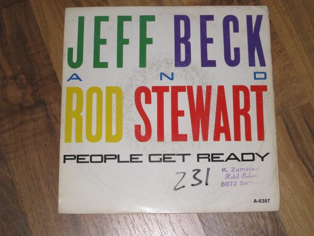 Dischi in vinile: JEFF BECK & ROD STEWART - PEOPLE GET READY – Usato da Steckborn venduto da Quo7