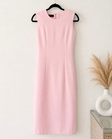 Elegantes Etuikleid Rosa – Gr. XS – nur einmal getragen