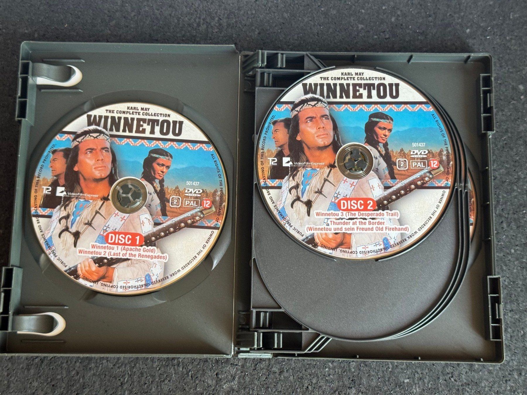 Tutti i DVDs: WINNETOU DVD EN/DE "The Complete Collection" 8 Disc's – Usato da Fribourg venduto da tschjoly 4