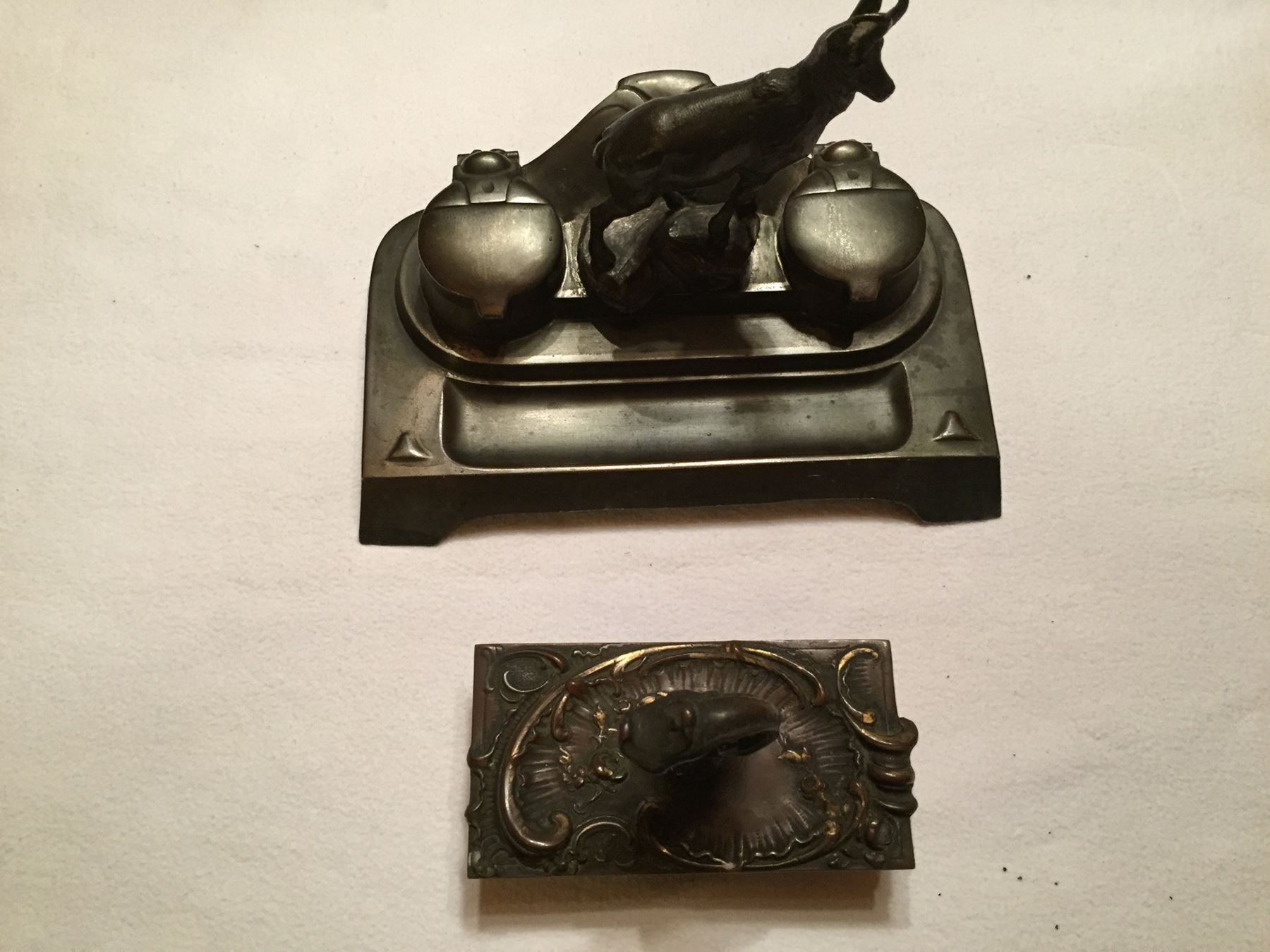 Sonstige Antiquitäten & Kunst: Garniture de bureau – Gebraucht aus Ste-Croix von BuffetSC