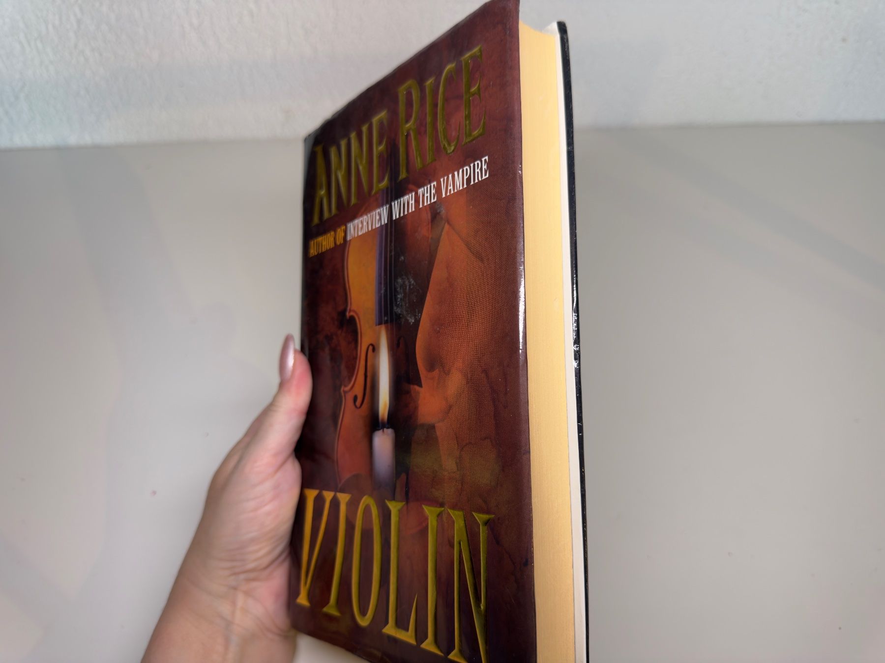 Libri: NOVEL: Anne Rice, Violin – Usato da Grosswangen venduto da English_books 1