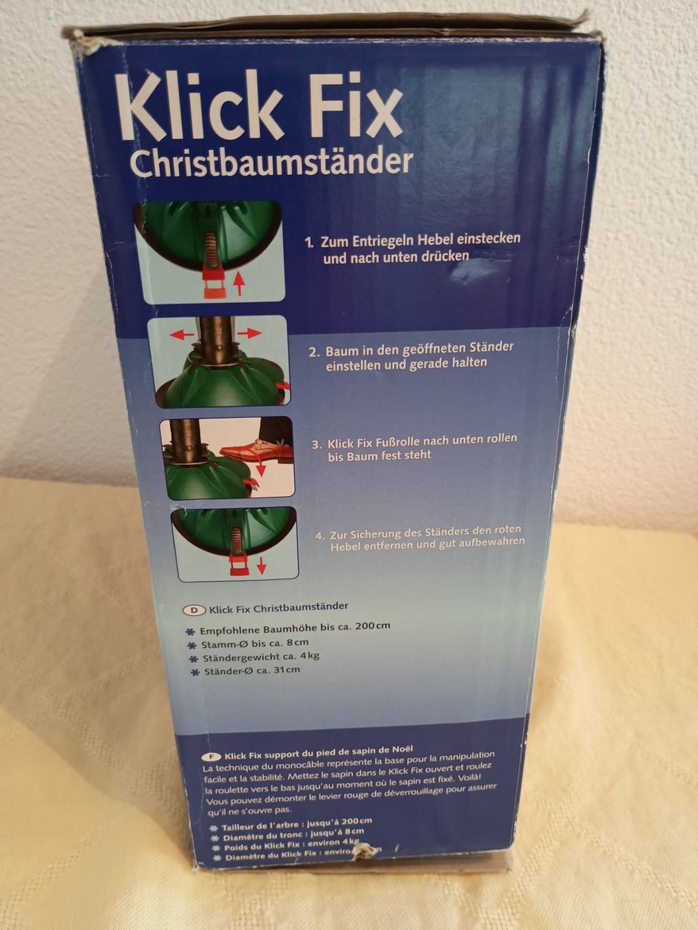 Basi per albero di Natale: Niko Christbaumständer Klick-Fix – Usato da Buchs AG venduto da ReaNaTsch 1
