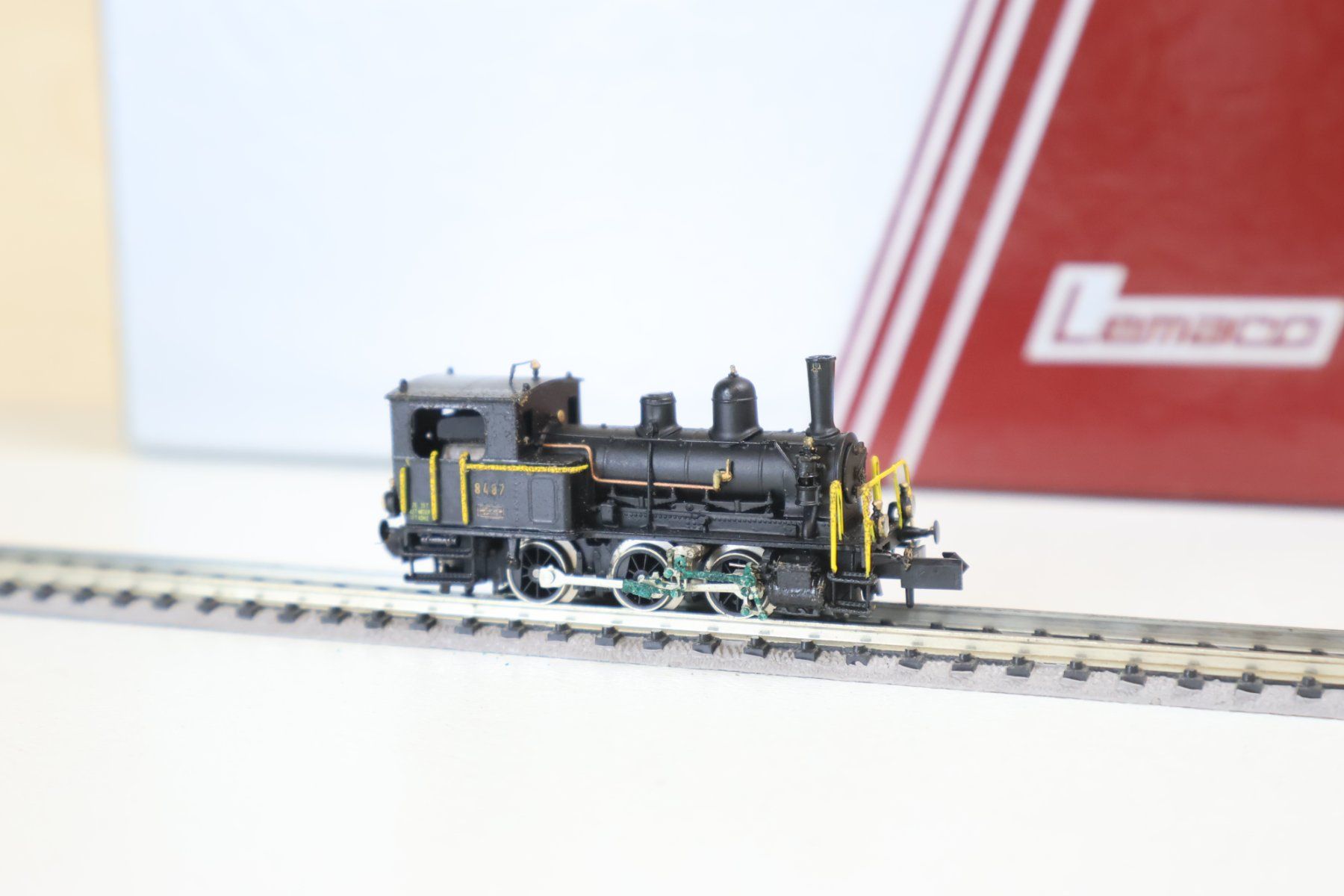Lemaco Modellini di ferrovie: Lemaco SBB Dampflok E 3/3 - Limitiert Messingmodell - Spur N – Usato da Winterthur venduto da Monstera 3
