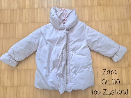 Zara Daunenjacke für Mädchen – Grösse 110, top Zustand 🧡