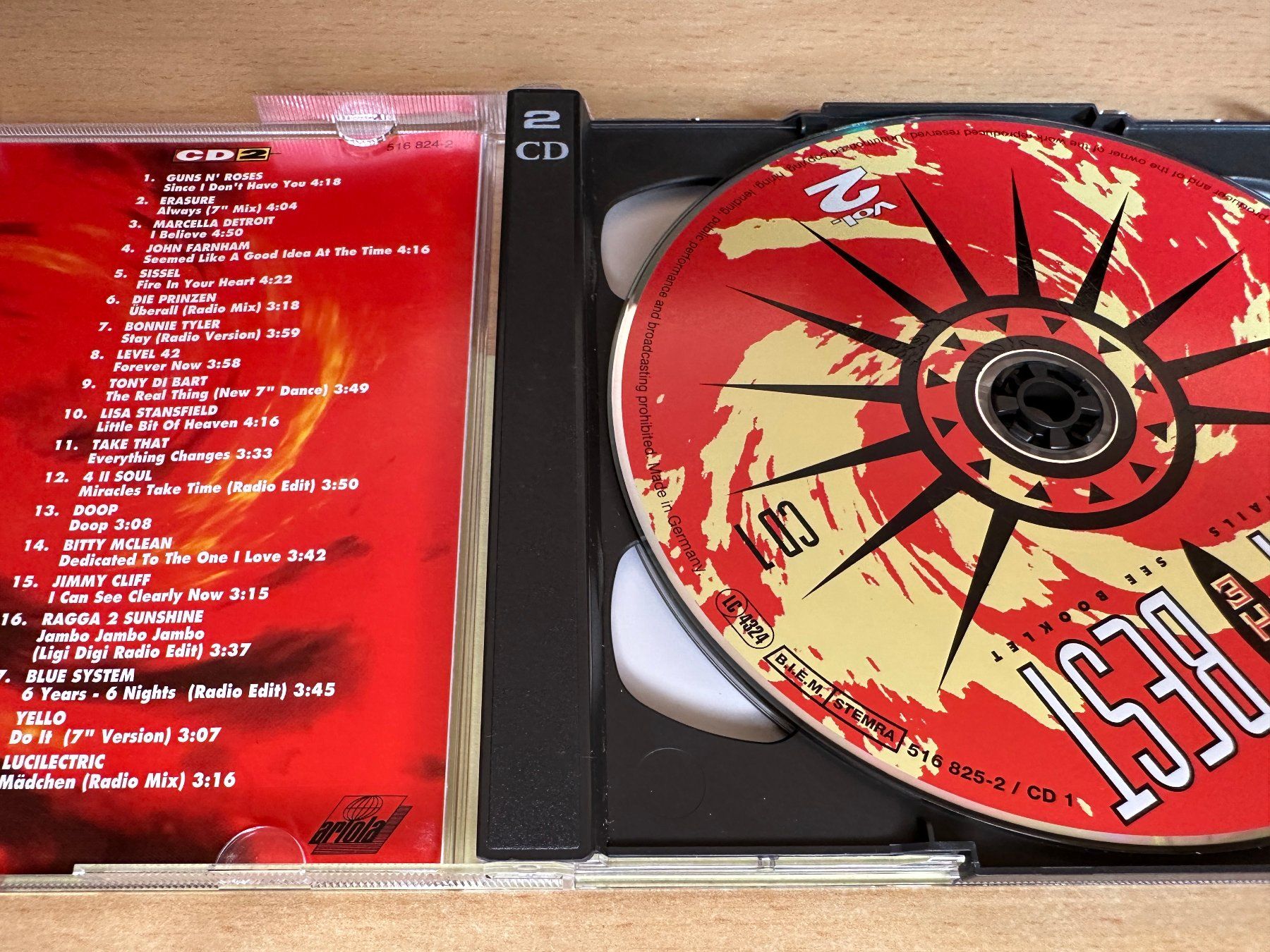 CDs: Various – Just The Best Vol. 2 - 2 CD – Gebraucht aus Rikon im Tösstal von Alpenmutz 2