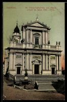 AK Solothurn, St Ursus-Kathedrale von Pisoni, erbaut im Jahr