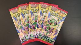 5x Booster Packs - Pokémon Storm Emeralda Japanese