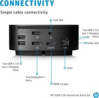 HP USB C/A Universal Dockingstation G2