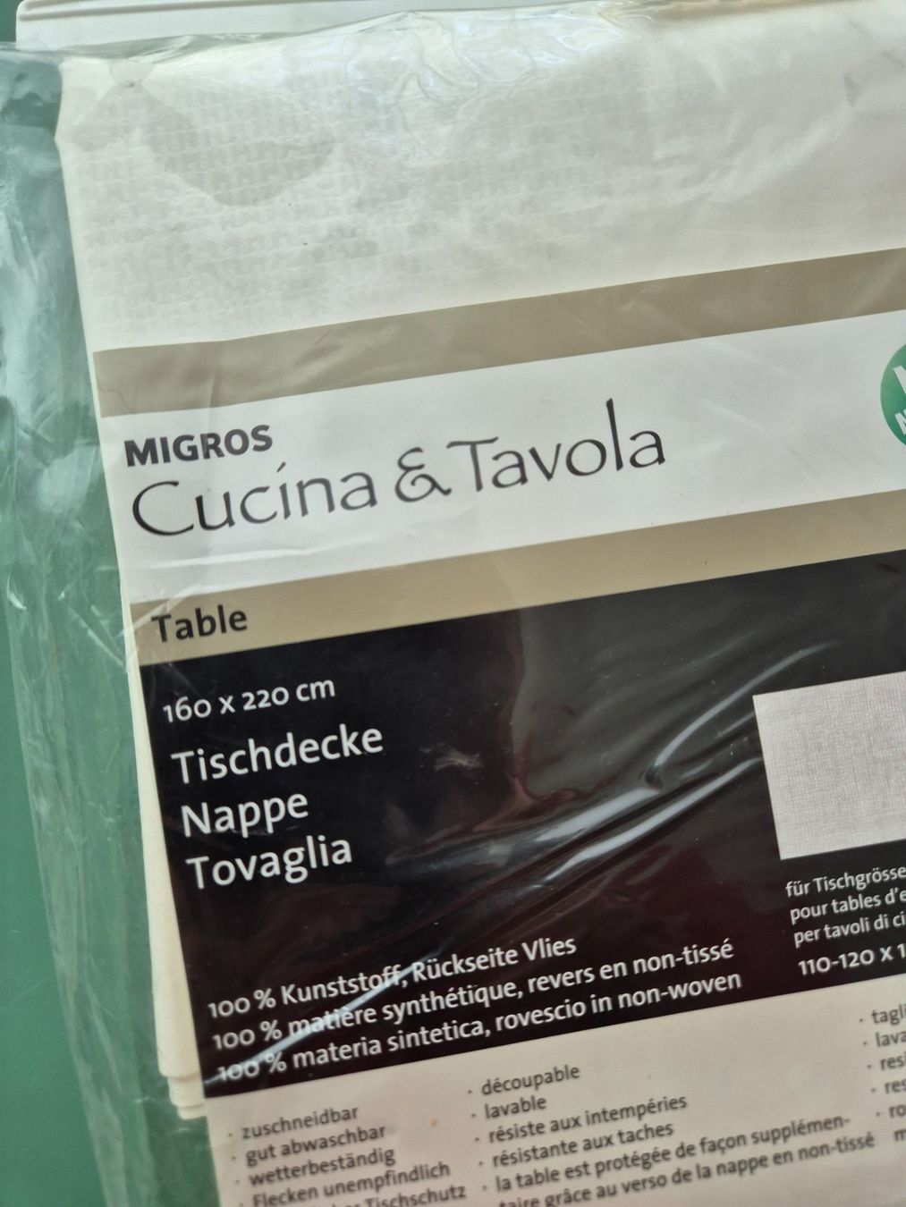 Autre linge de table: Tischdecke – Neuf avec emballage d'origine à Stachen par campclenga