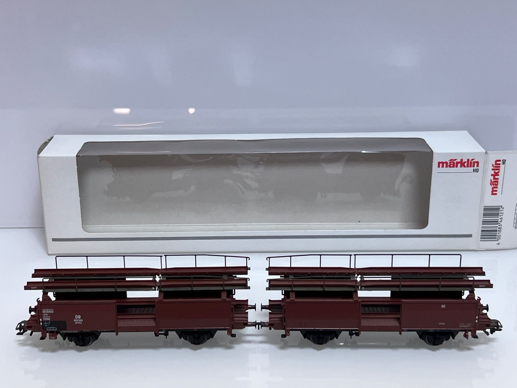 Märklin Modellini di ferrovie: Märklin 46121 Autotransportwagen DB – Nuovo (secondo la descrizione) da Neuenhof venduto da ludovicco 5