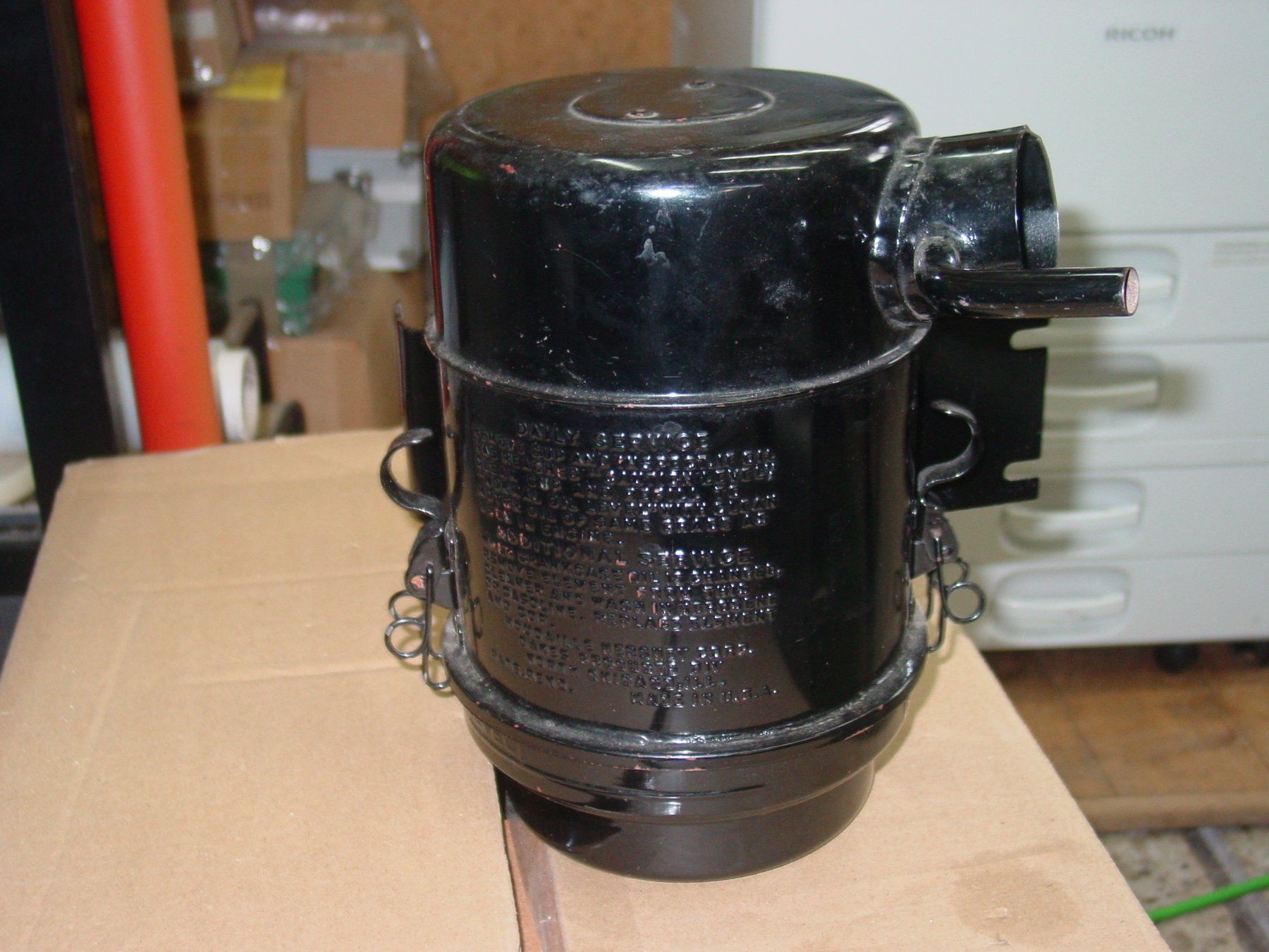 Jeep Tutti pezzi di ricambio auto: Willys Jeep Luftfilter MB oder CJ-2A – Nuovo (secondo la descrizione) da Ursenbach venduto da shopverte