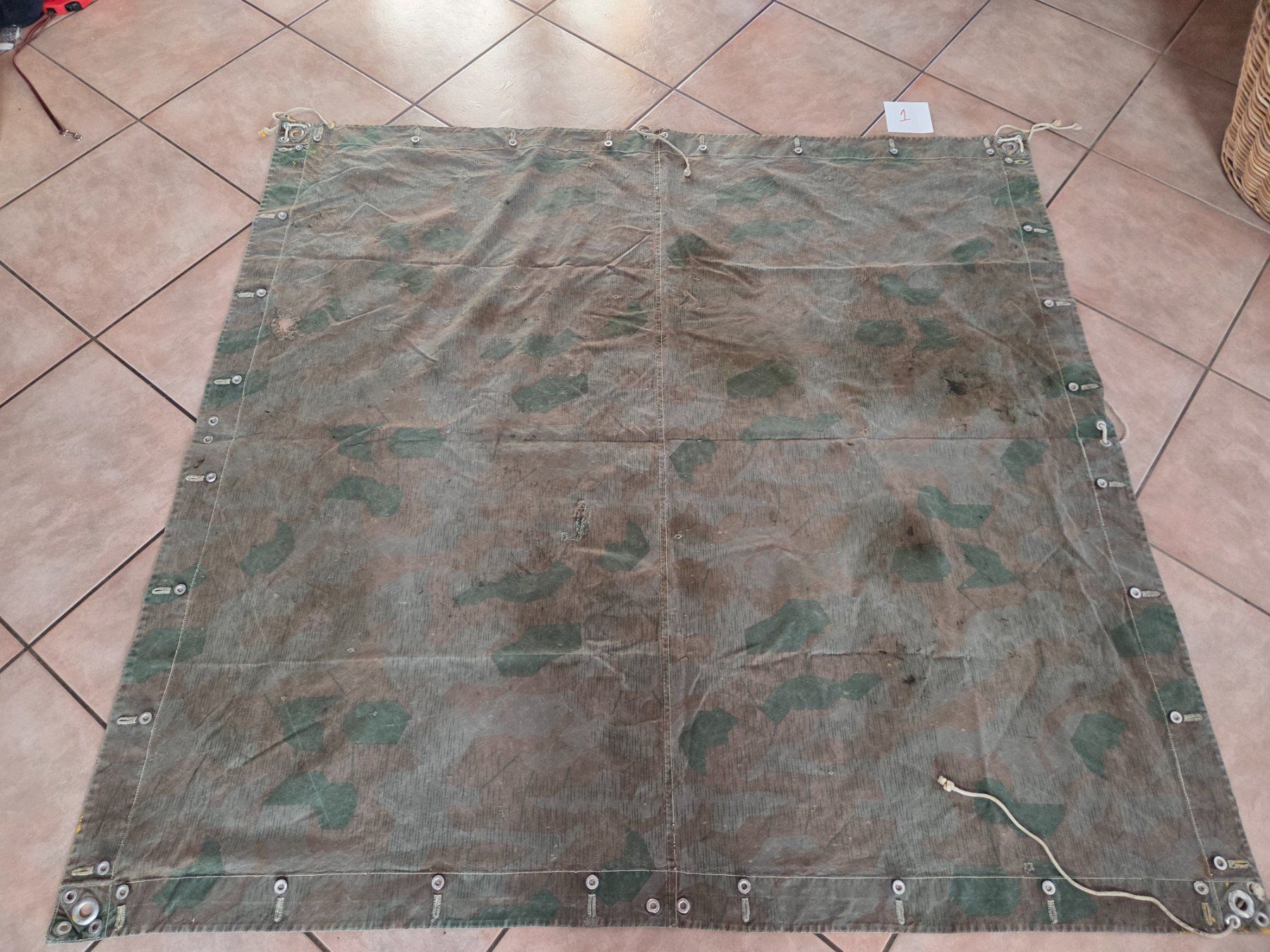 Armée suisse Couvertures: Toile de rebus originale armée suisse utilisée – D'occasion à Choëx par Solmo51 2