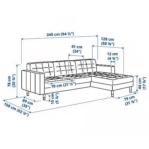 Sofas: Sofa LANDSKRONA – Gebraucht aus Rifferswil von Kusti1234 2