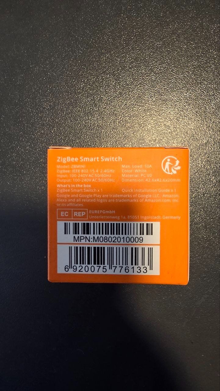 Sonoff Interruttori: Sonoff Zigbee Smart Switch – Nuovo (secondo la descrizione) da Aarburg venduto da swiss_it_guy 1